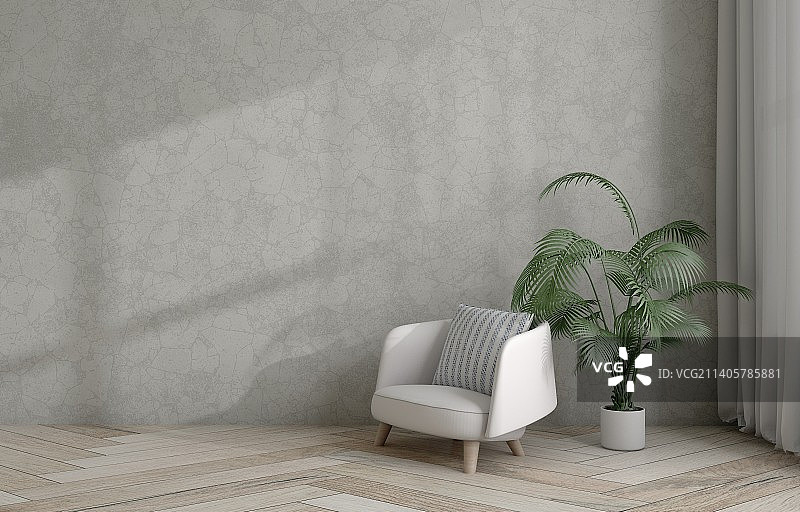 客厅装修装饰样板间图片素材