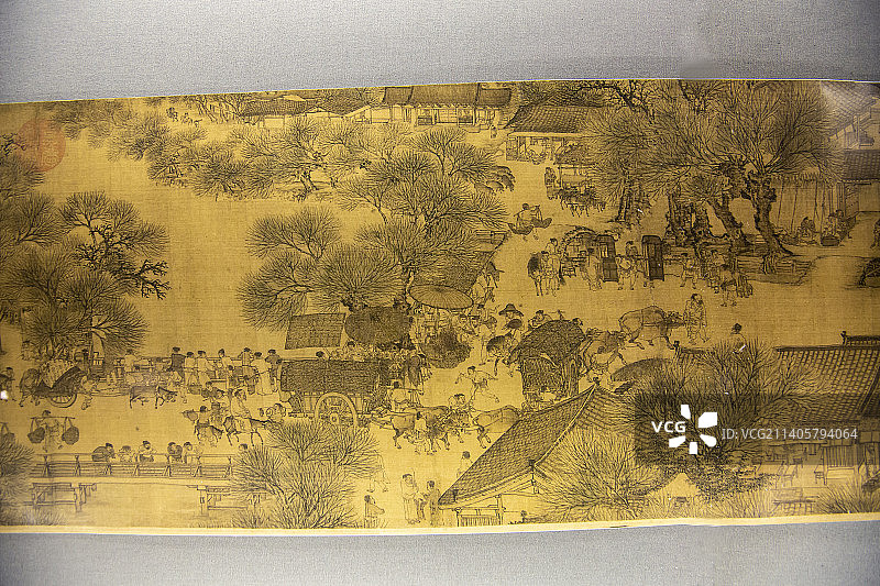 清明上河图（宋，张择端，故宫博物院藏）图片素材