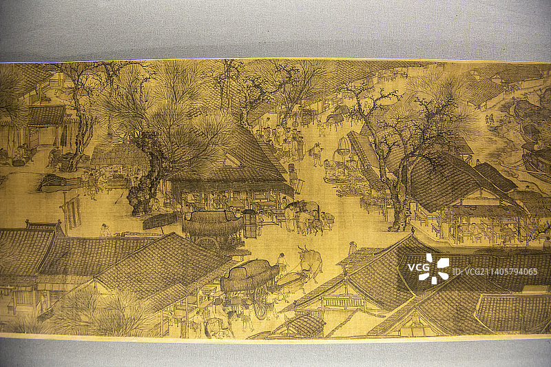 清明上河图（宋，张择端，故宫博物院藏）图片素材