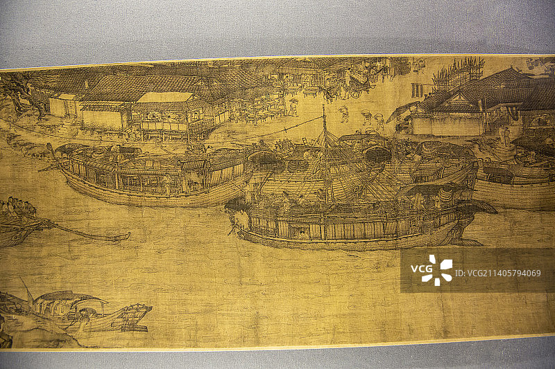 清明上河图（宋，张择端，故宫博物院藏）图片素材