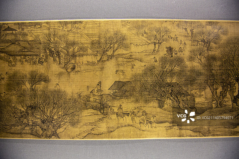 清明上河图（宋，张择端，故宫博物院藏）图片素材