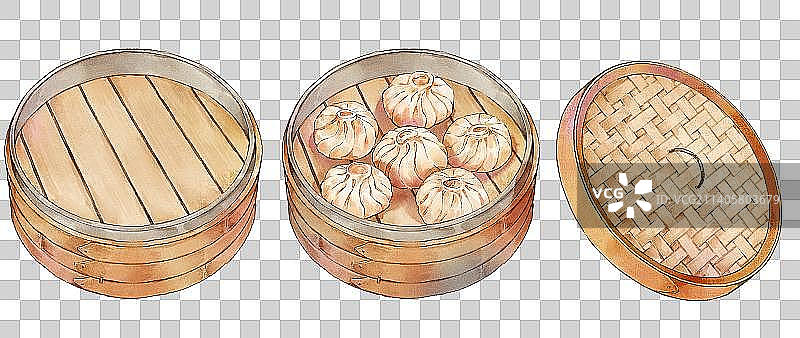 小笼包元素图片素材