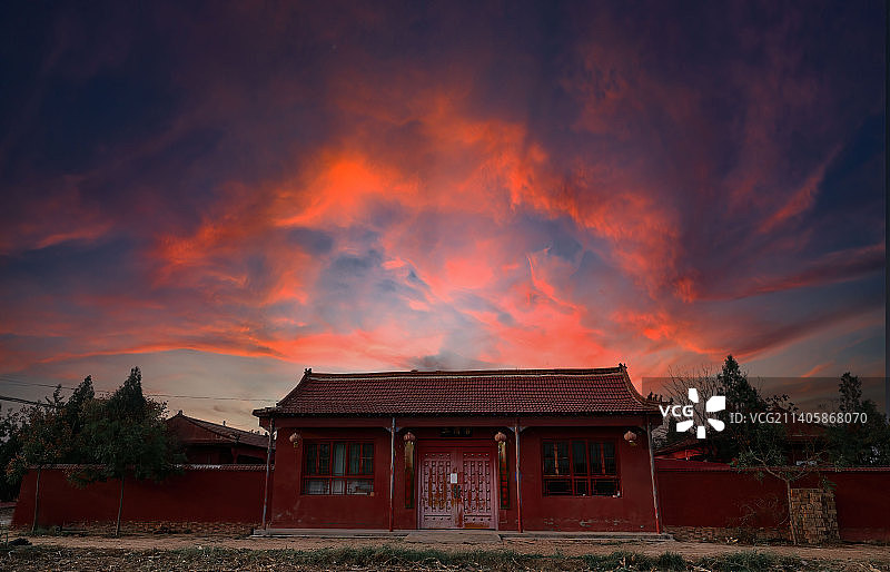 青县上伍镇三清宫   21天摄影挑战赛10月赛图片素材