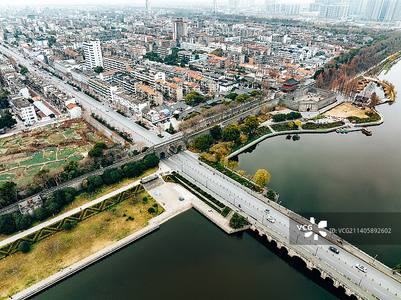 荆州古城图片素材