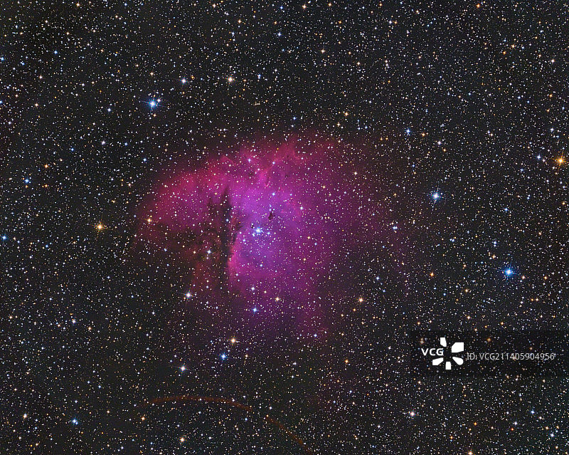 NGC281吃豆人星云图片素材