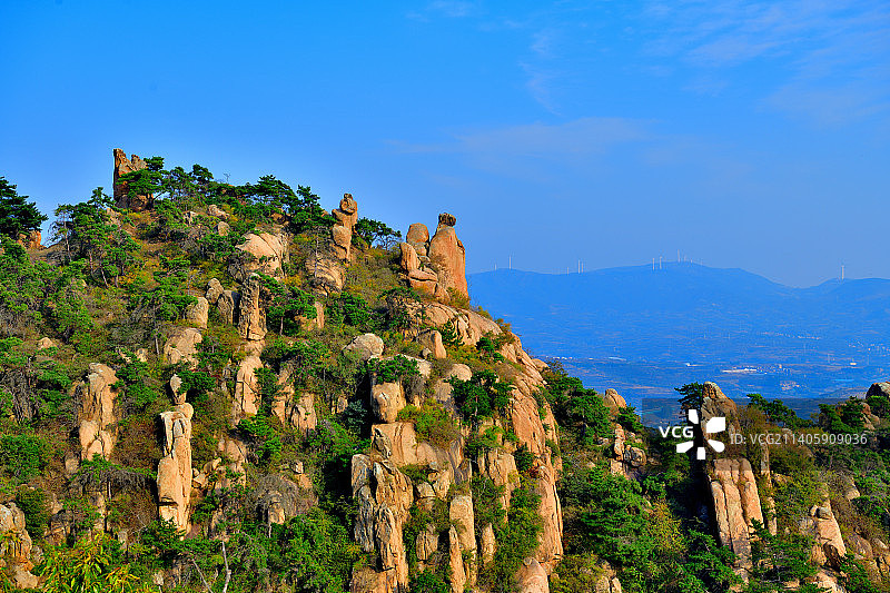 唐僧与石猴——大美沂源（拍摄于山东沂源石桥）图片素材