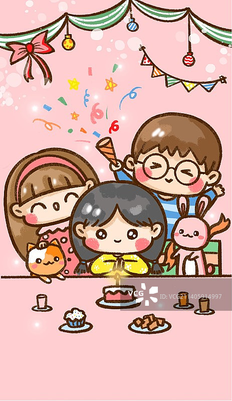 朋友过生日图片素材