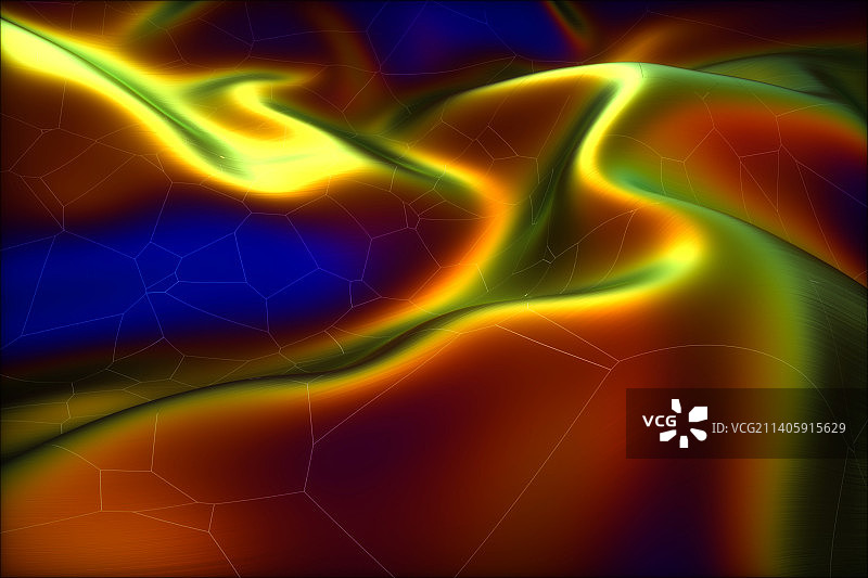3D彩色抽象背景的全帧拍摄图片素材
