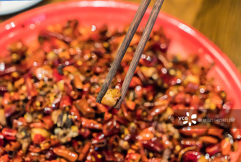 歌乐山辣子鸡图片素材