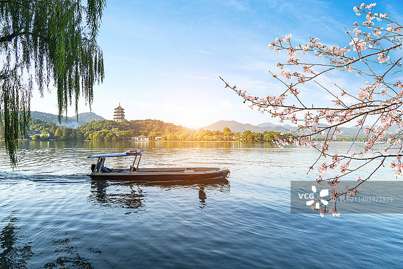 杭州西湖图片素材