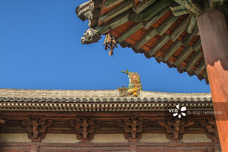 大同古城 华严寺图片素材