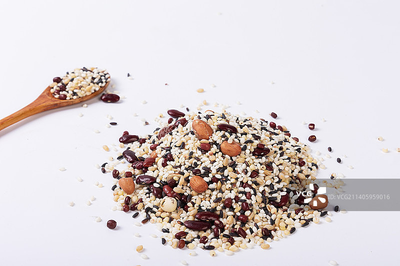 八宝粥食材白底图图片素材