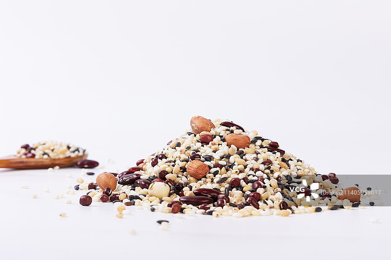 八宝粥食材白底图图片素材