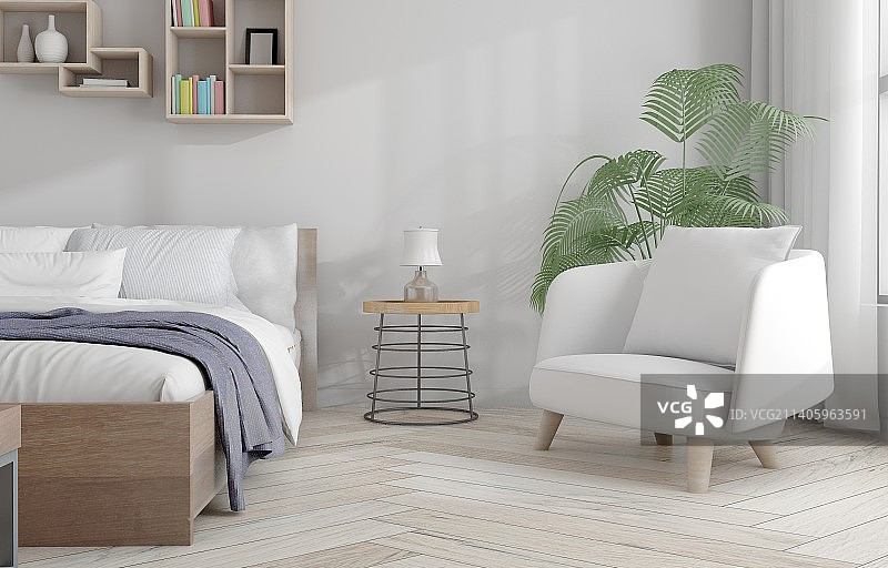 卧室室内设计图片素材