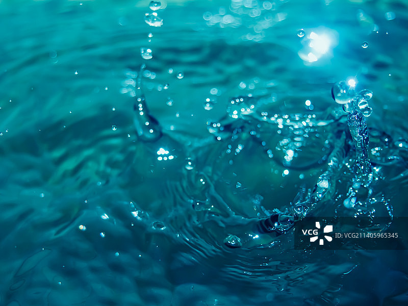 波纹水面特写图片素材