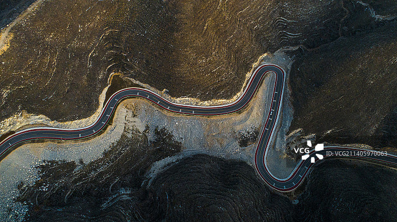 井陉太行天路图片素材