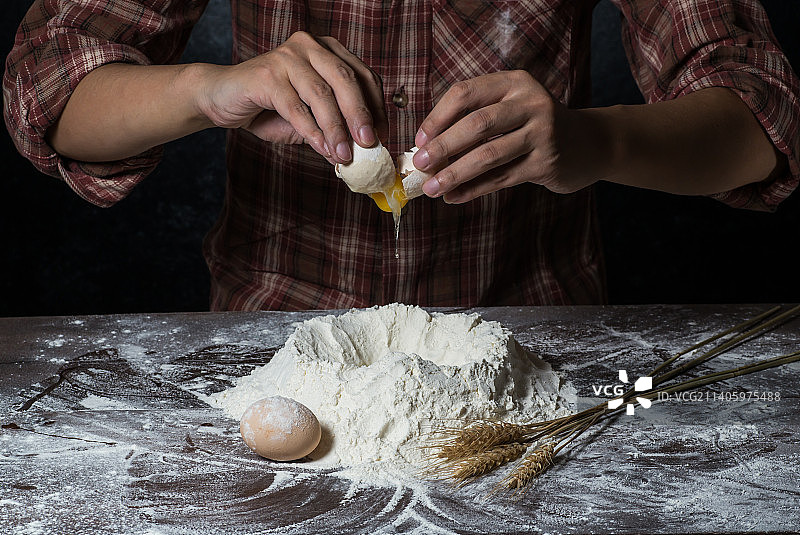 面点师在和面图片素材