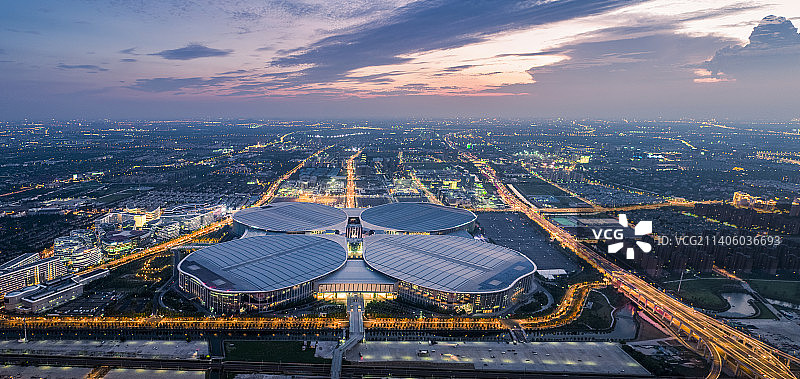 上海进口博览会进博会馆图片素材