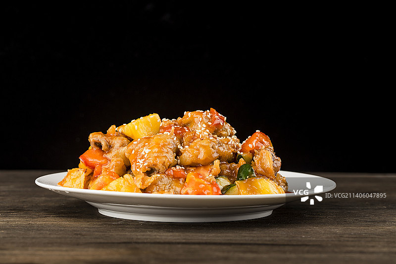 糖醋排骨图片素材