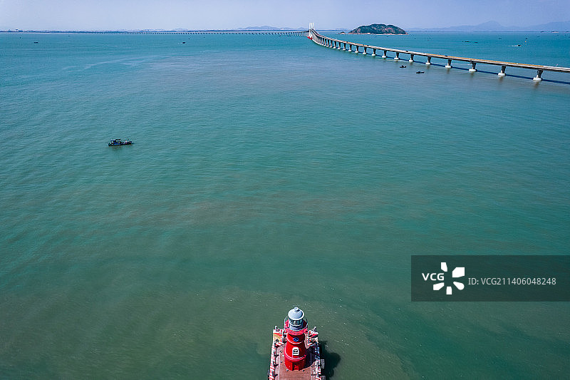 南澳长山尾灯塔图片素材