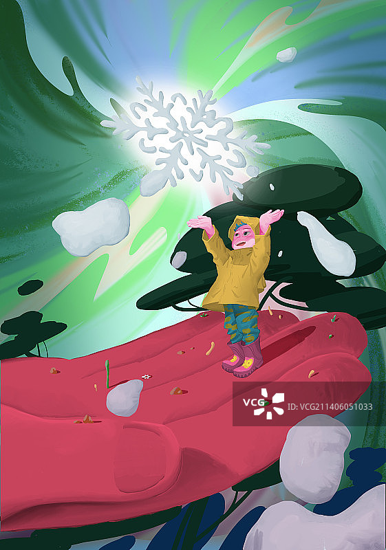 霜降节气图片素材