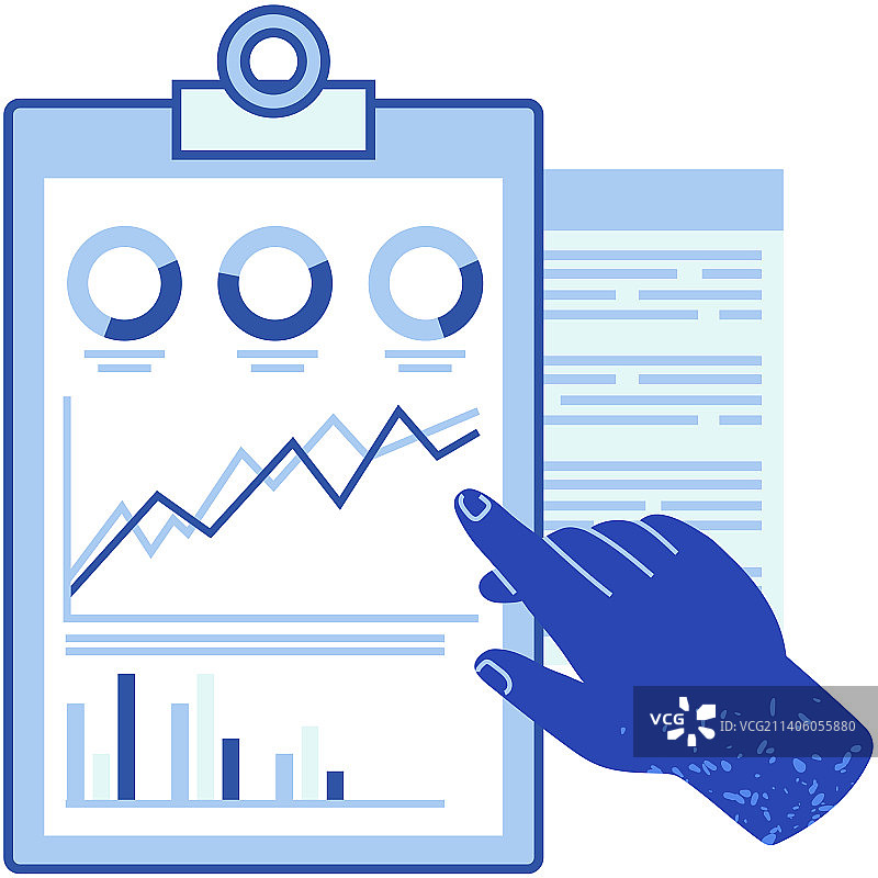 市场图表图形信息可视化图片素材
