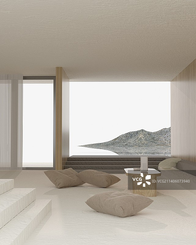 iDSTORE-3D渲染家居电商场景元宇宙数字艺术产品展示背景图片素材