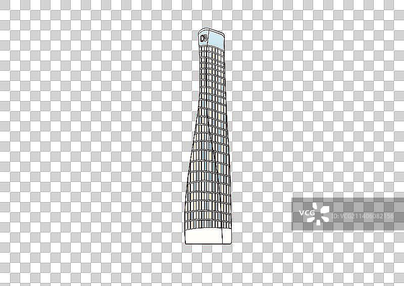 珠海城市地标建筑珠海中心大厦图片素材