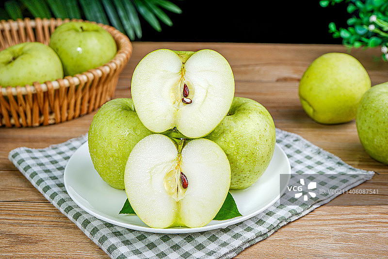 王林苹果图片素材