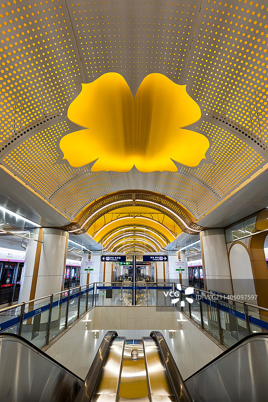 秋叶黄图片素材