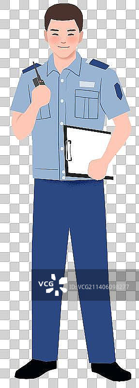 物业工作人员图片素材