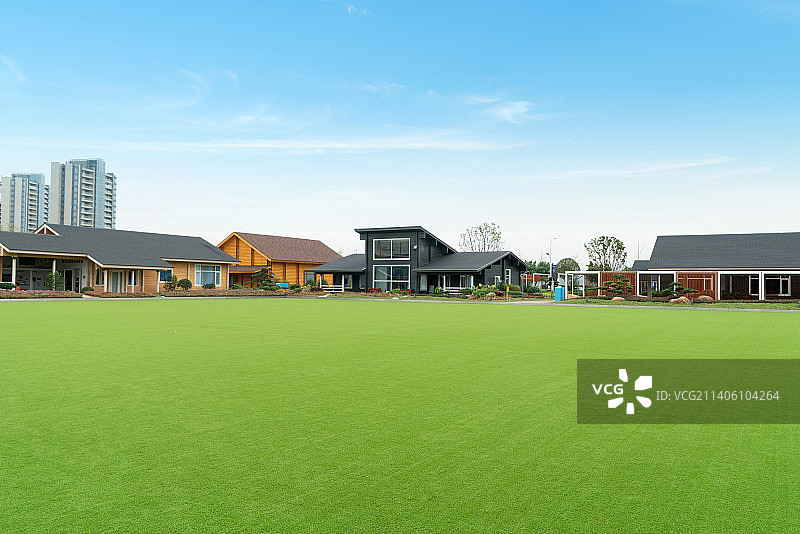 草坪和户外展览馆图片素材