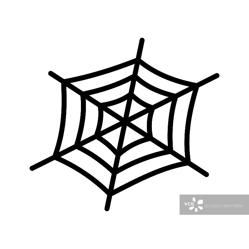万圣节蜘蛛网图标图片素材