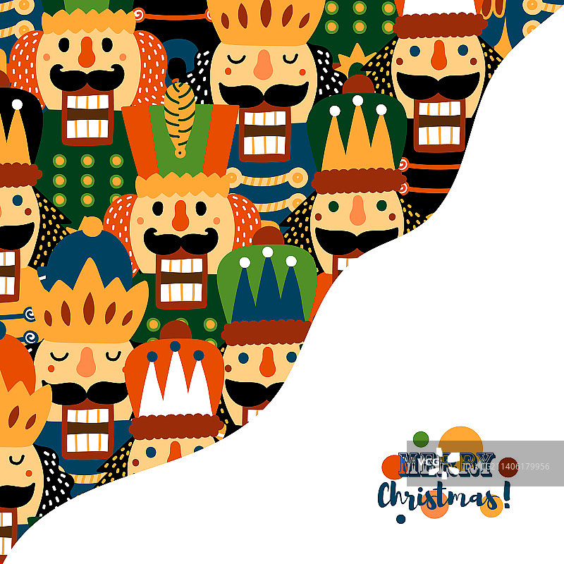 可爱的胡桃夹子图片素材