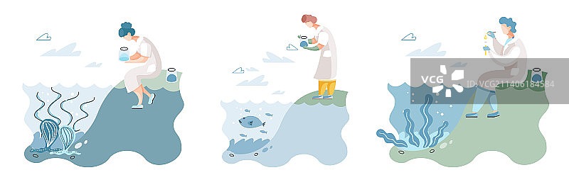 野生海洋生物观察图片素材