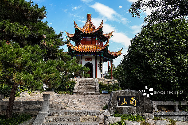 徐州户部山戏马台公园风景图片素材