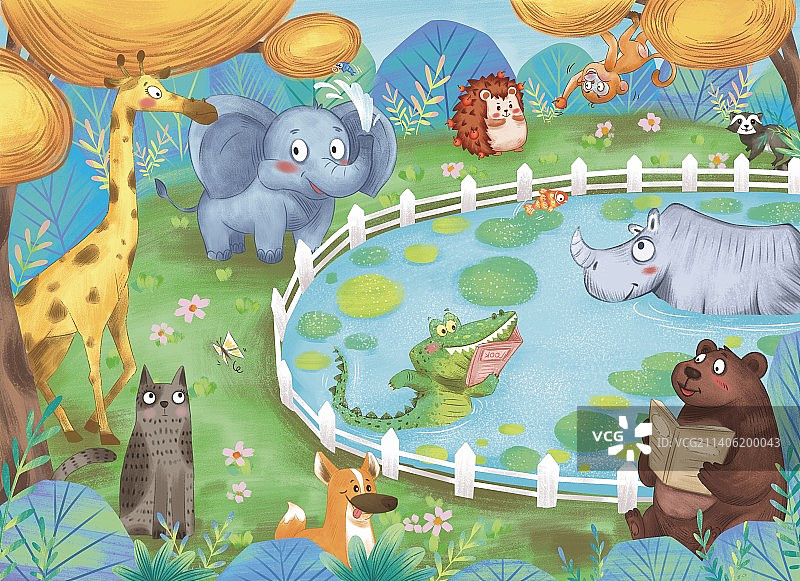 麦果的插画作品图片素材