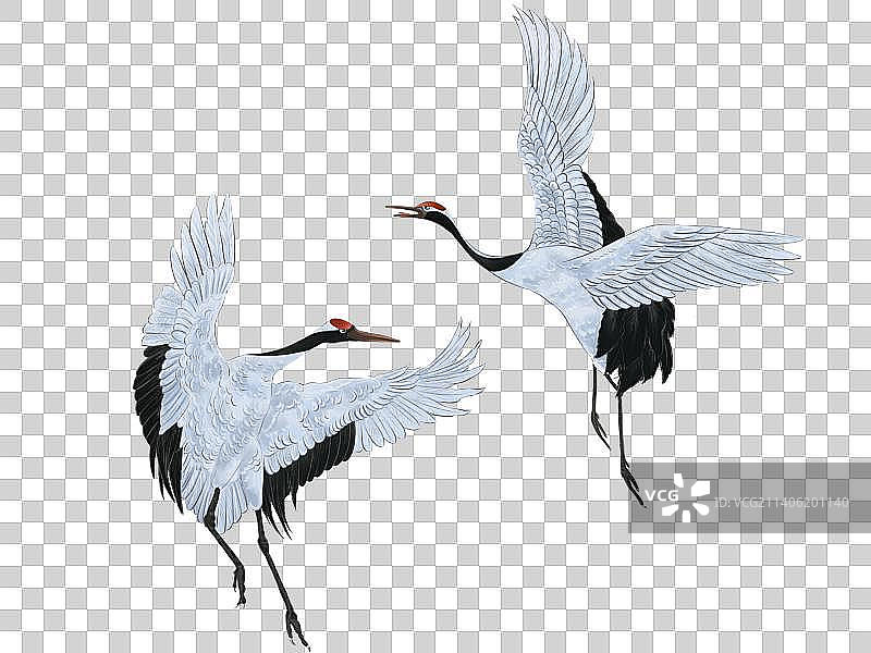 国潮插画元素图片素材