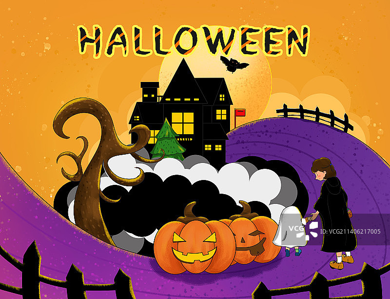 万圣节图片素材