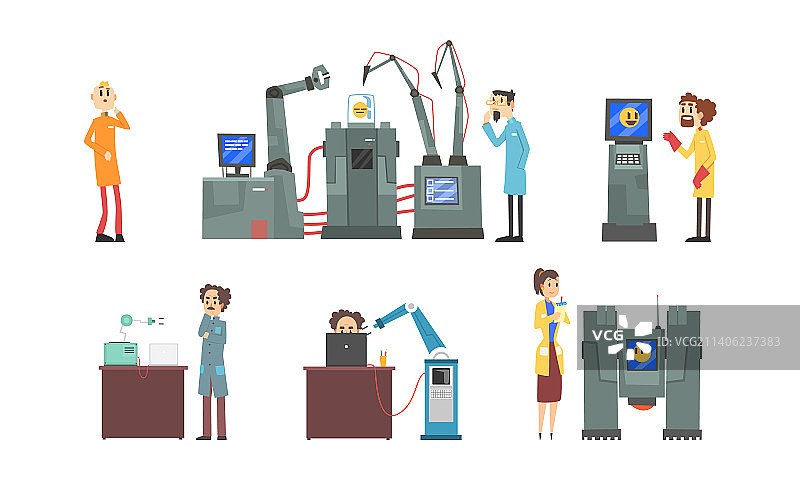 程序员创造机器人图片素材