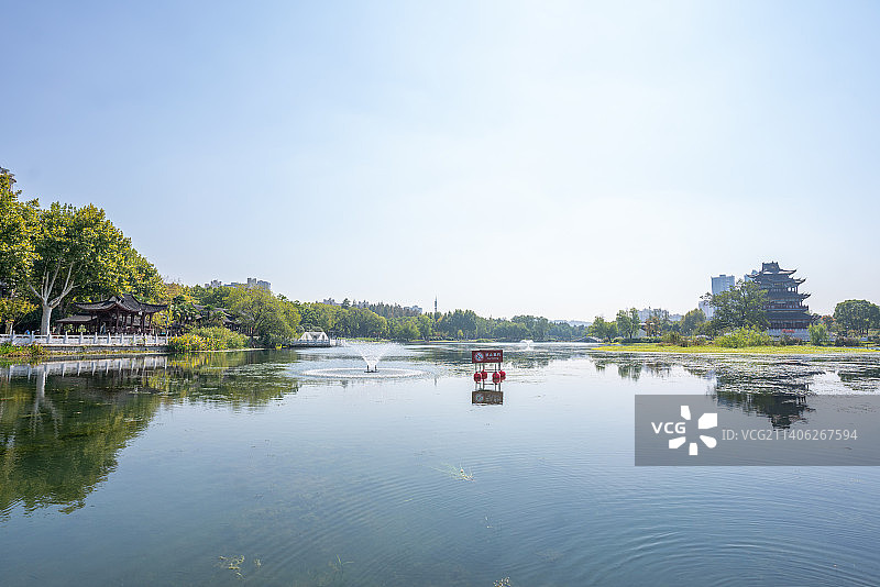 武汉首义文化4A景区紫阳公园图片素材