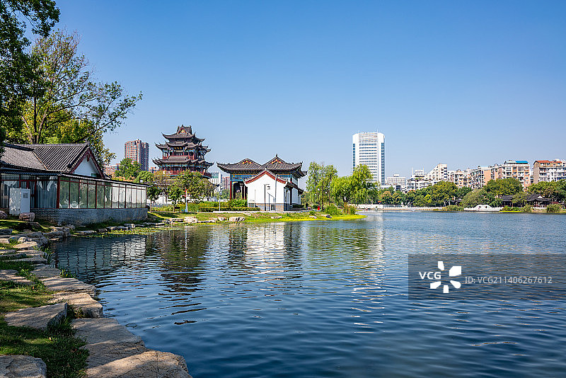 武汉首义文化4A景区紫阳公园图片素材