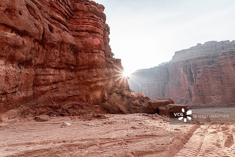 温宿大峡谷图片素材