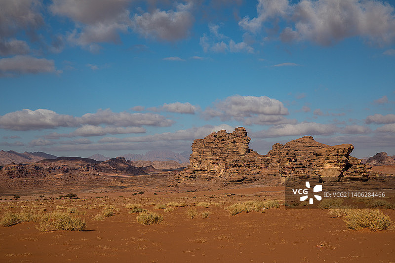 沙特塔布克Tabuk红色沙漠图片素材