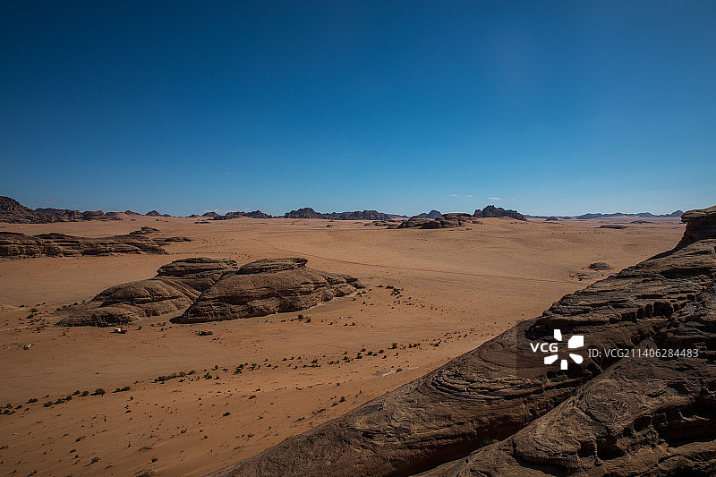 沙特塔布克Tabuk红色沙漠图片素材