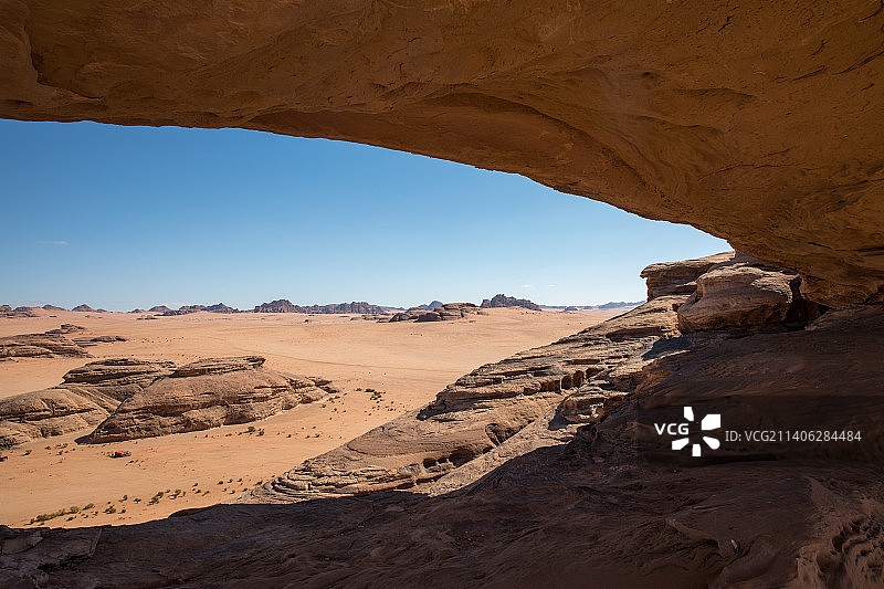 沙特塔布克Tabuk红色沙漠图片素材