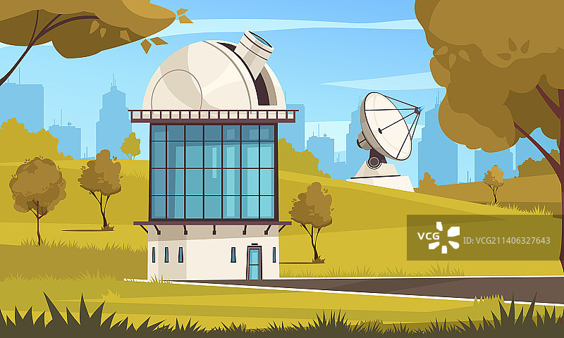 天文台与研究背景图片素材