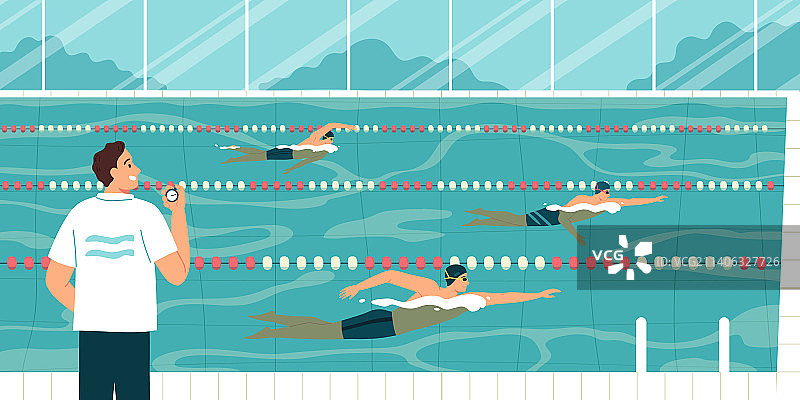 游泳池图片素材