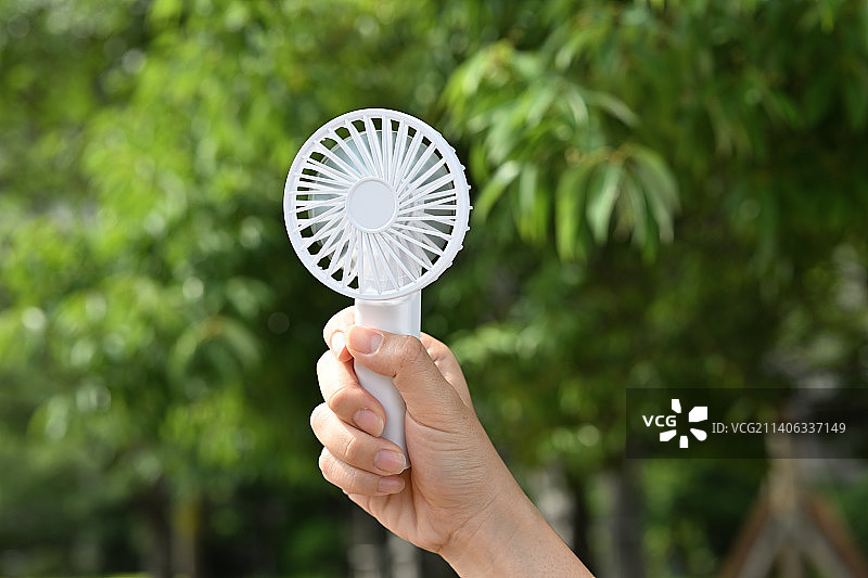 便携式手持风扇图片素材