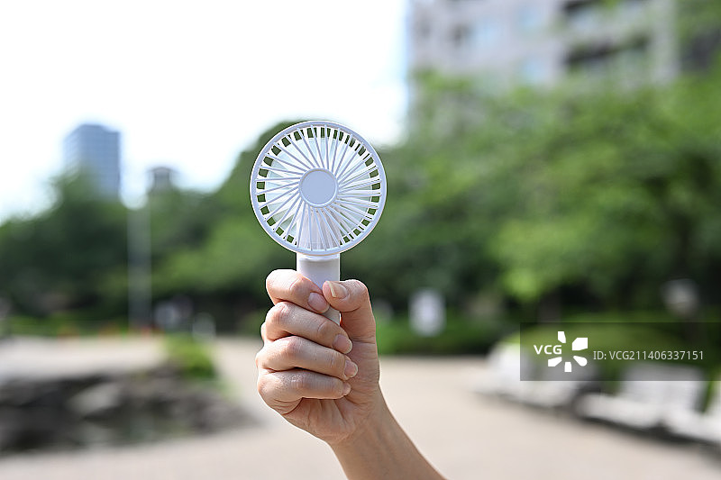 便携式手持风扇图片素材